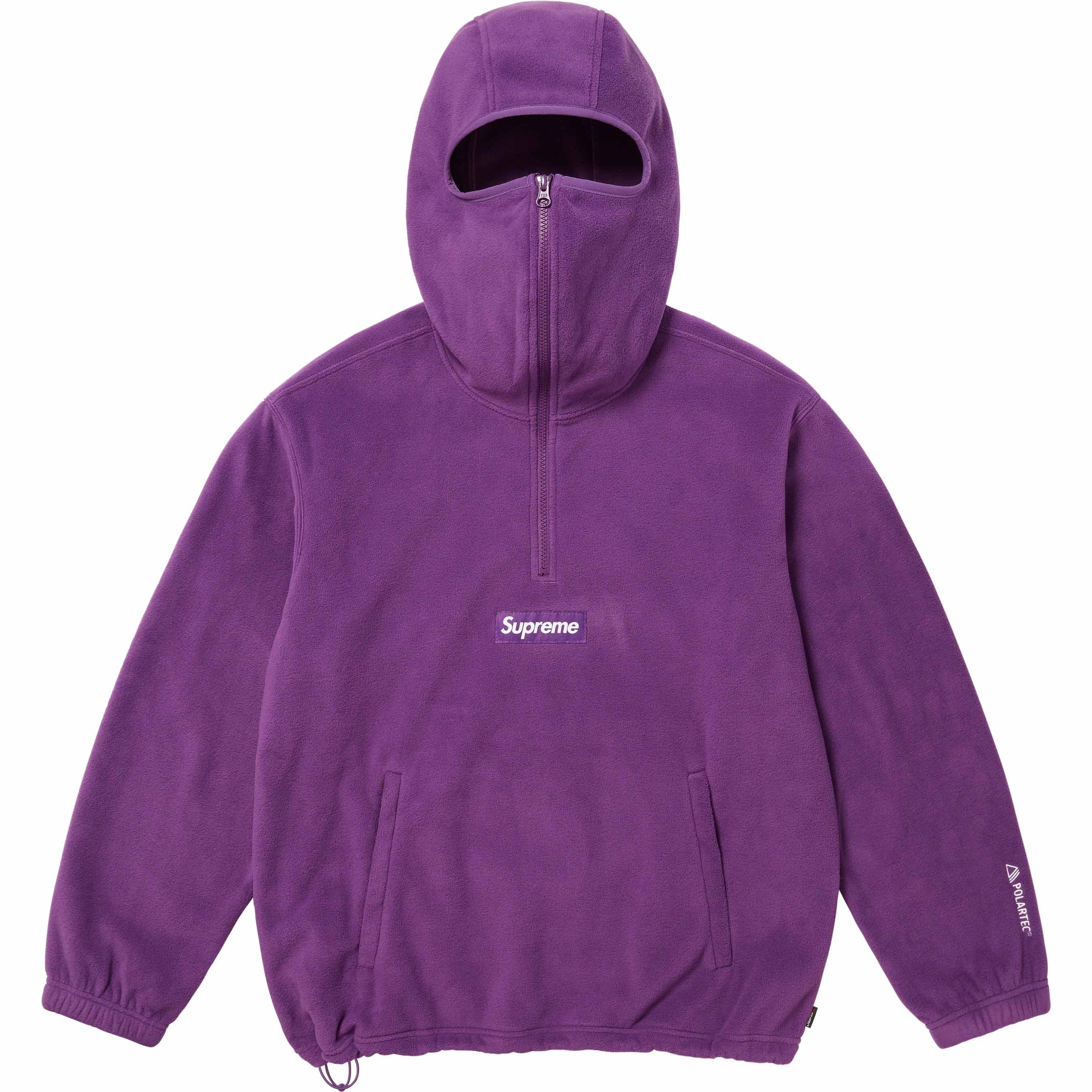 Polartec® Facemask Half Zip Hooded Sweatshirt view 6